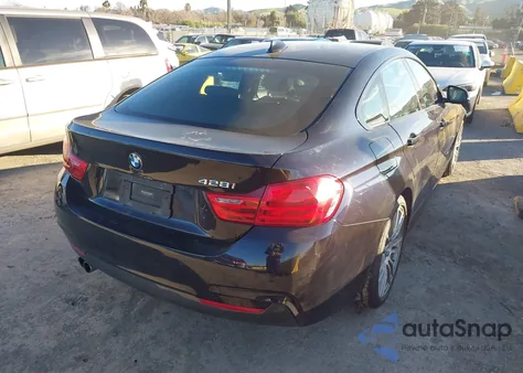 2016 BMW 428I Gran Coupe from USA, damaged, VIN WBA4A9C54GG508559